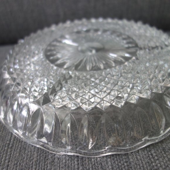 Glass Three Section Serving Dish - Picture 4 of 7